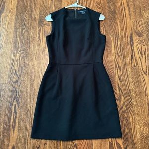 French Connection Black Sleeveless Sheath Dress